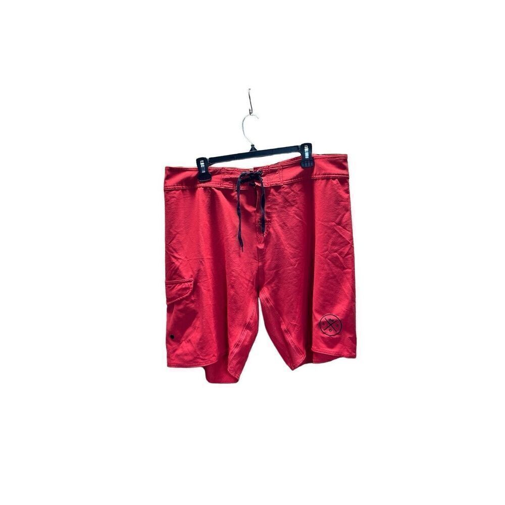 Burnside Red Trunks Swim Size 38